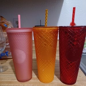 Starbucks tumblers